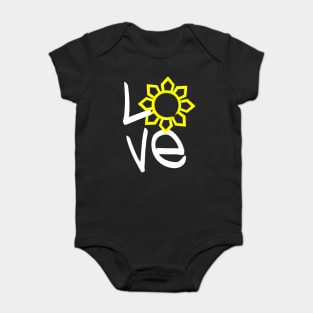 LOVE the Philippines Sun by AiReal Apparel Baby Bodysuit